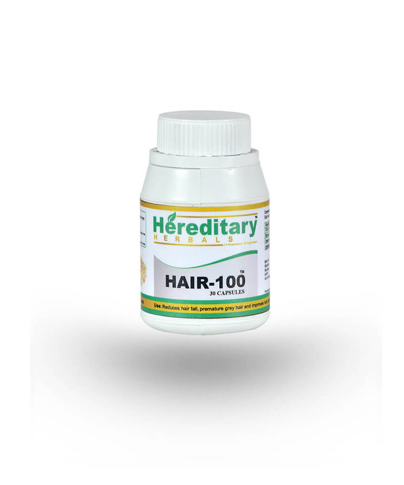 Hair-100-Capsules - Hereditary Herbals Medicines in Sri Lanka