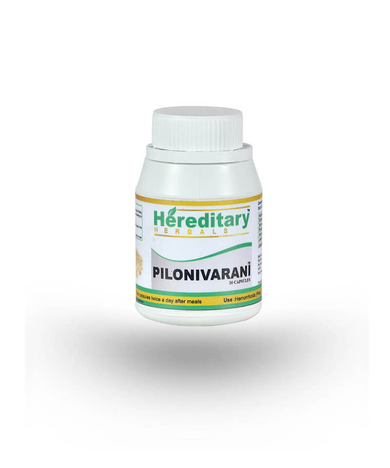 Pilonivarini-Capsules - Hereditary Herbals Medicines in Sri Lanka